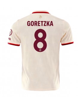 Moški Nogometna dresi replika Bayern Munich Leon Goretzka #8 Tretji 2024-25 Kratek rokav